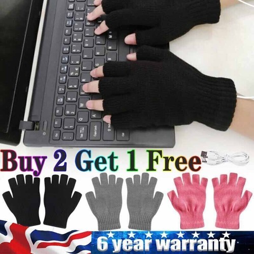 Usb electric heated gloves - electric,