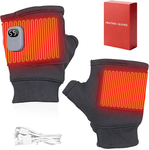 Electric heated gloves - heated,