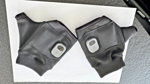 Heated fingerless for women - heated,