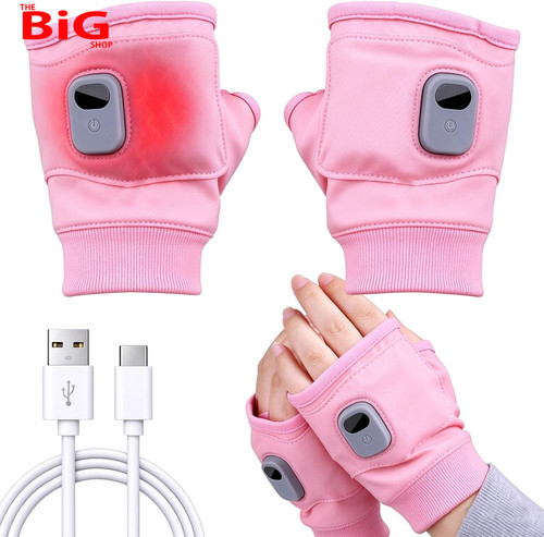 Rechargeable heated fingerless - rechargeable,