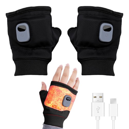 Heated gloves rechargeable - heated,
