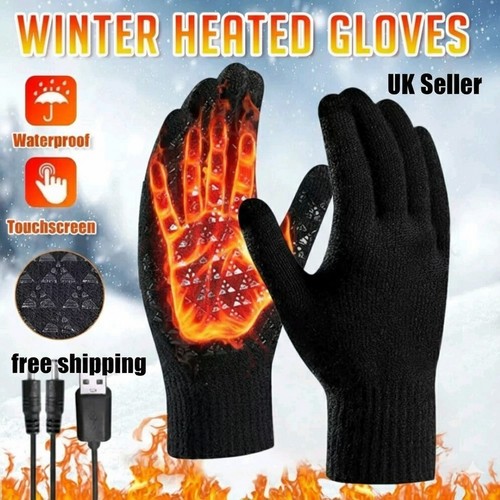 Electric heated gloves usb - gloves,