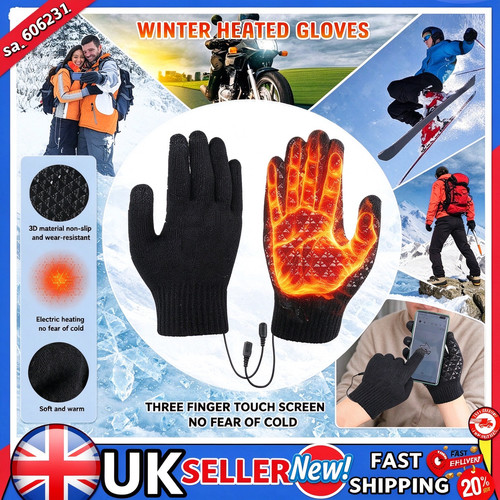 Electric heated gloves - heated,