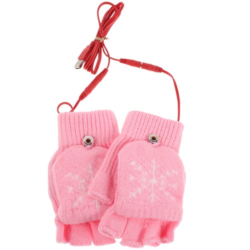 Heated flip top gloves - heated,