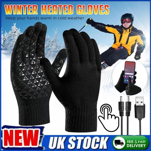 Electric heated gloves - gloves, usb