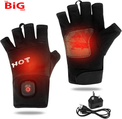 Rechargeable heated fingerless - rechargeable,