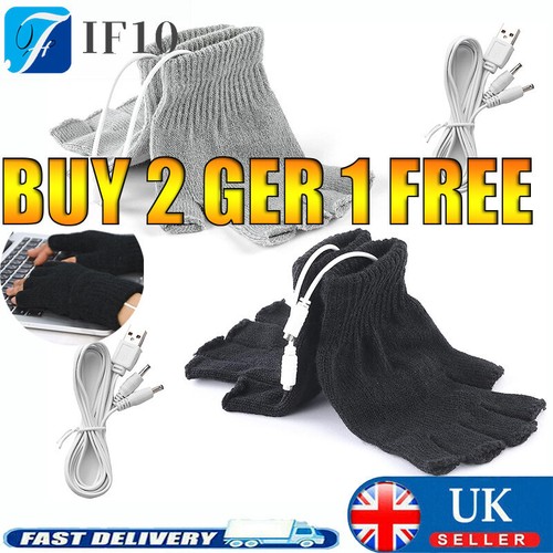 Unisex heated gloves usb - heated,