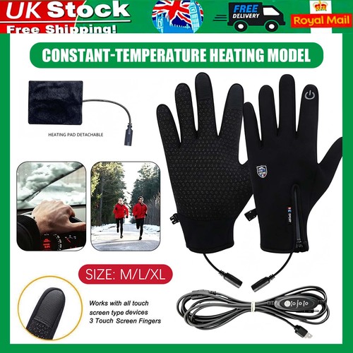 Electric heated gloves - heated,