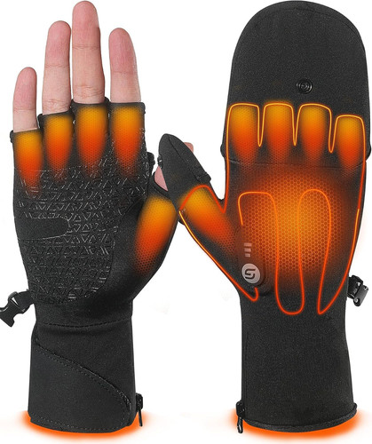 Heated gloves for - gloves, men