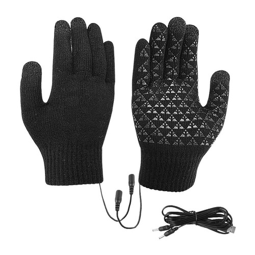 Electric heated gloves usb - heated,