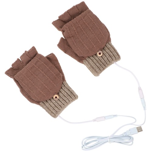 Usb plug heated gloves - heated,