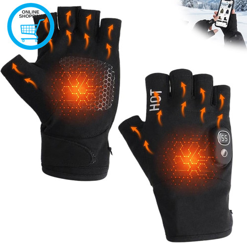 Rechargeable fingerless heated - rechargeable,