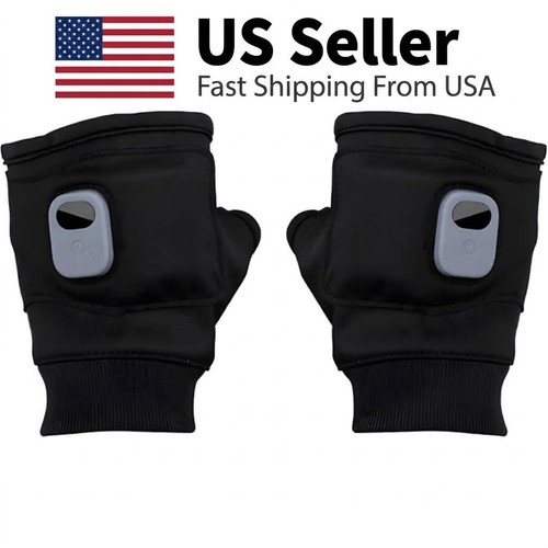 Rechargeable heated fingerless - heated,