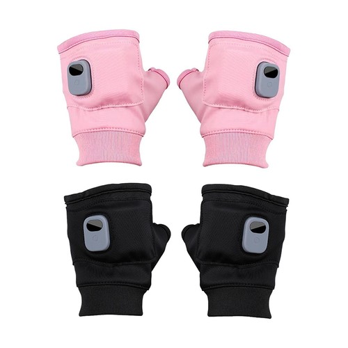 Heated gloves fingerless - heated,
