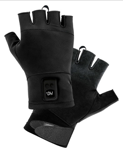 Heated fingerless gloves - fingerless,