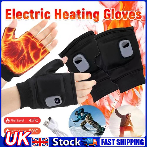 Electric heated gloves - heated,