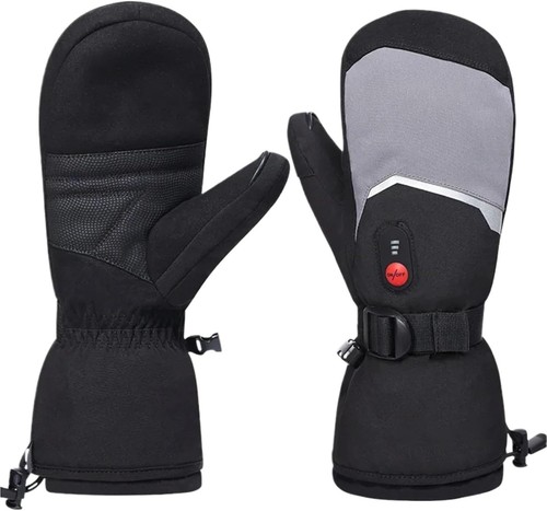 Day wolf heated mittens - mittens, gloves