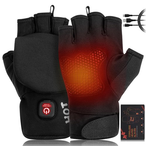 Rechargeable heated gloves for - gloves,