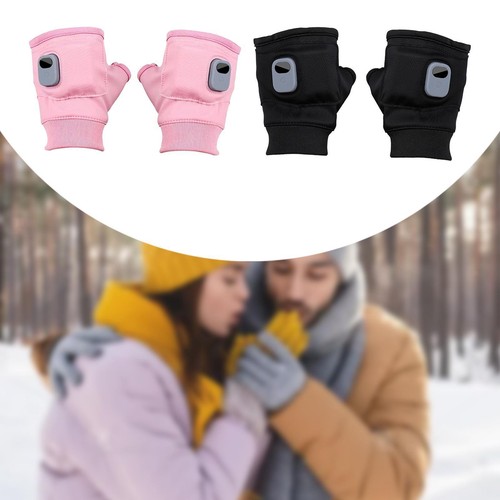 Heated gloves fingerless - heated,